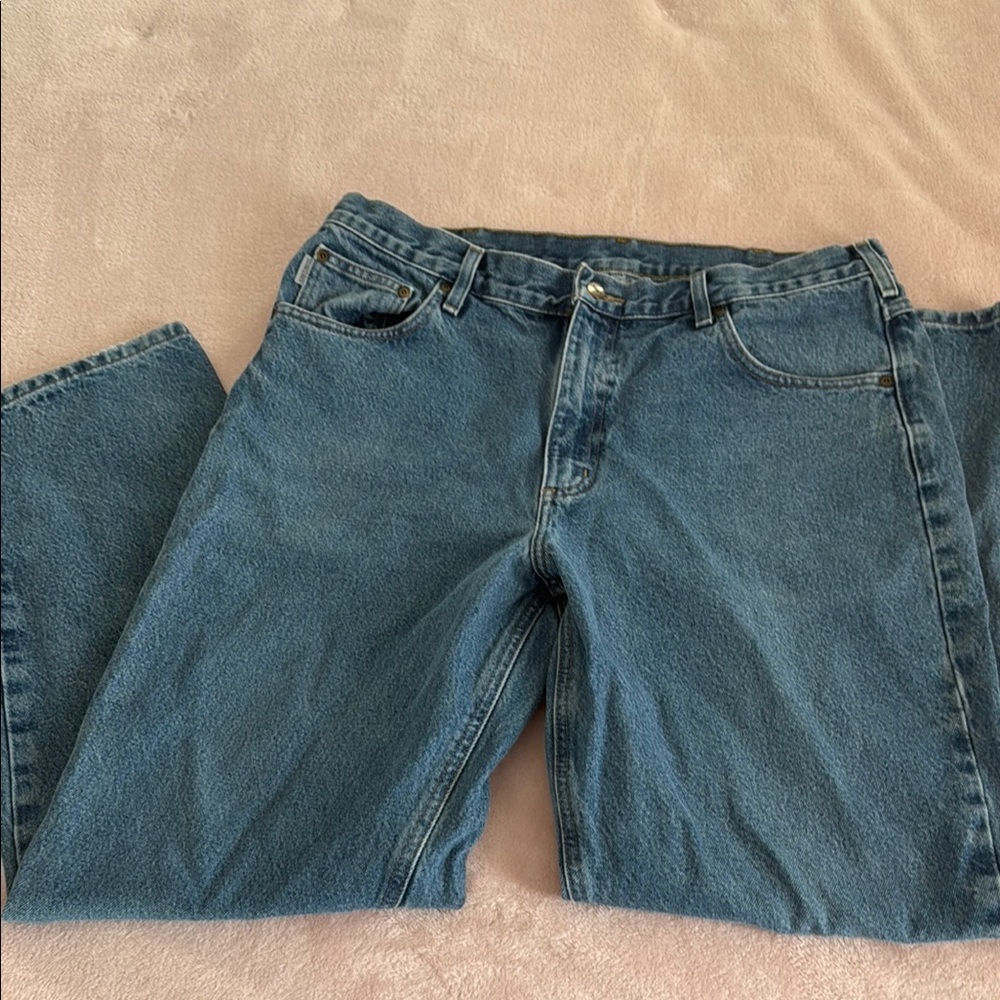 Carhartt Men's Relaxed Blue Jeans Size 38